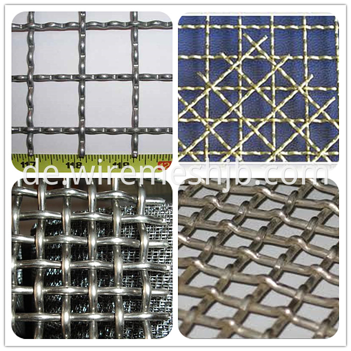 Crimped wire screen